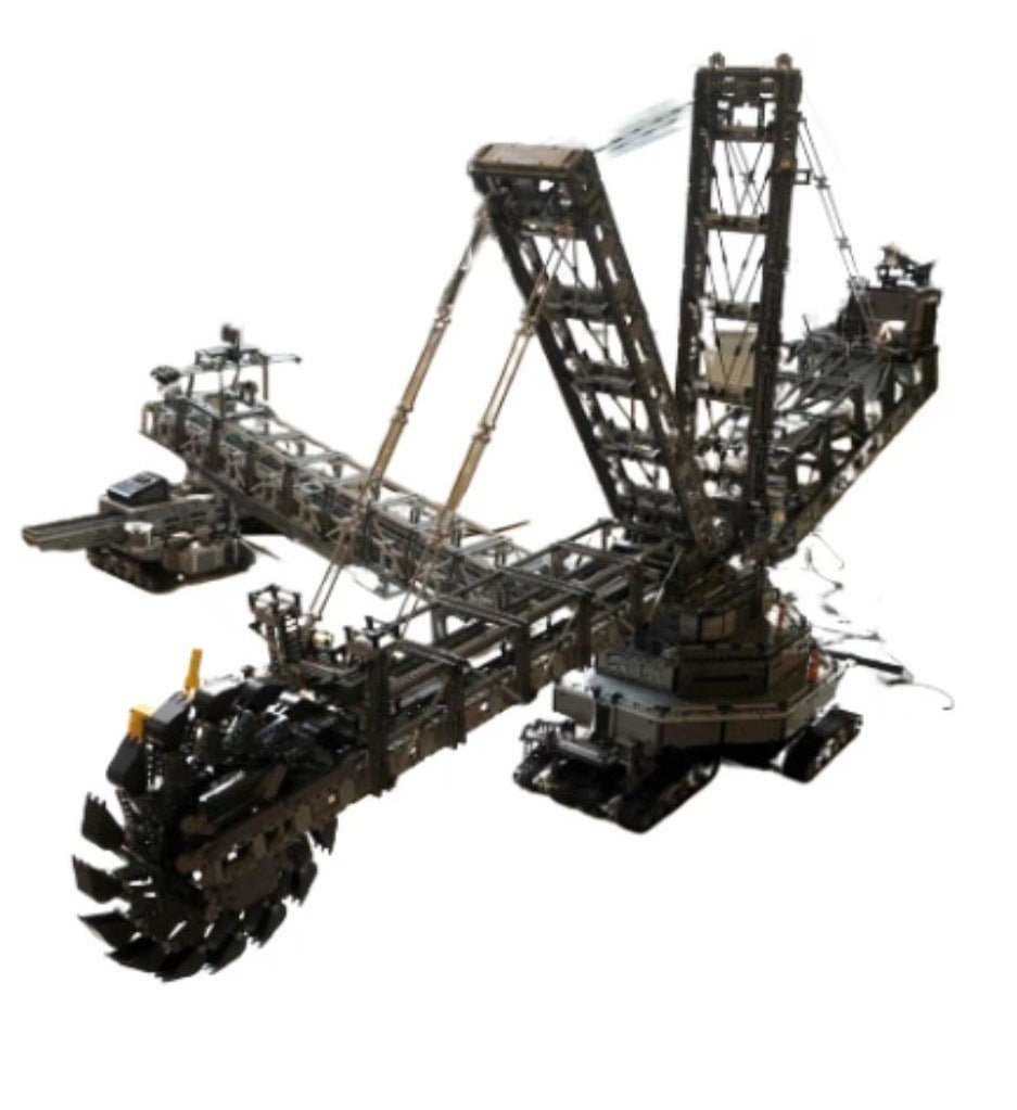 Science And Technology Large Bucket Wheel Excavator Remote Control Splicing Refit - IVOIRART.COM