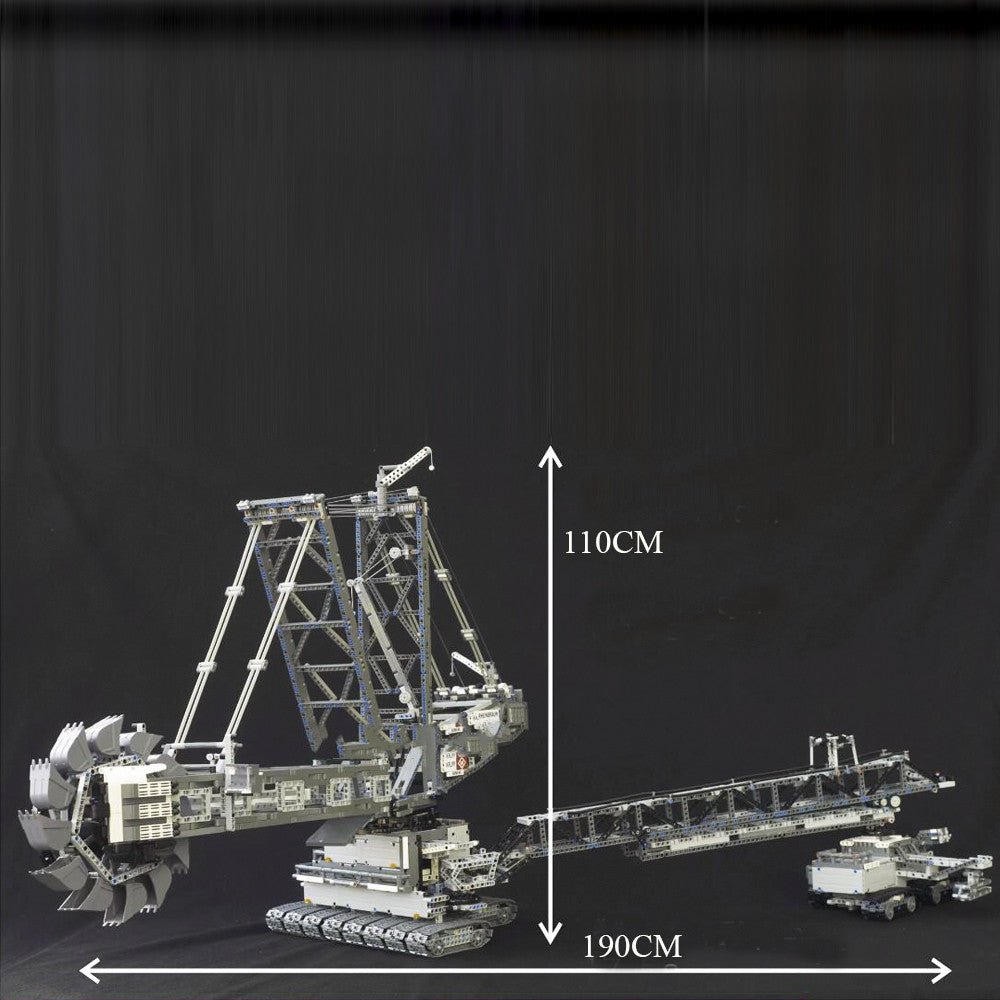 Science And Technology Large Bucket Wheel Excavator Remote Control Splicing Refit - IVOIRART.COM