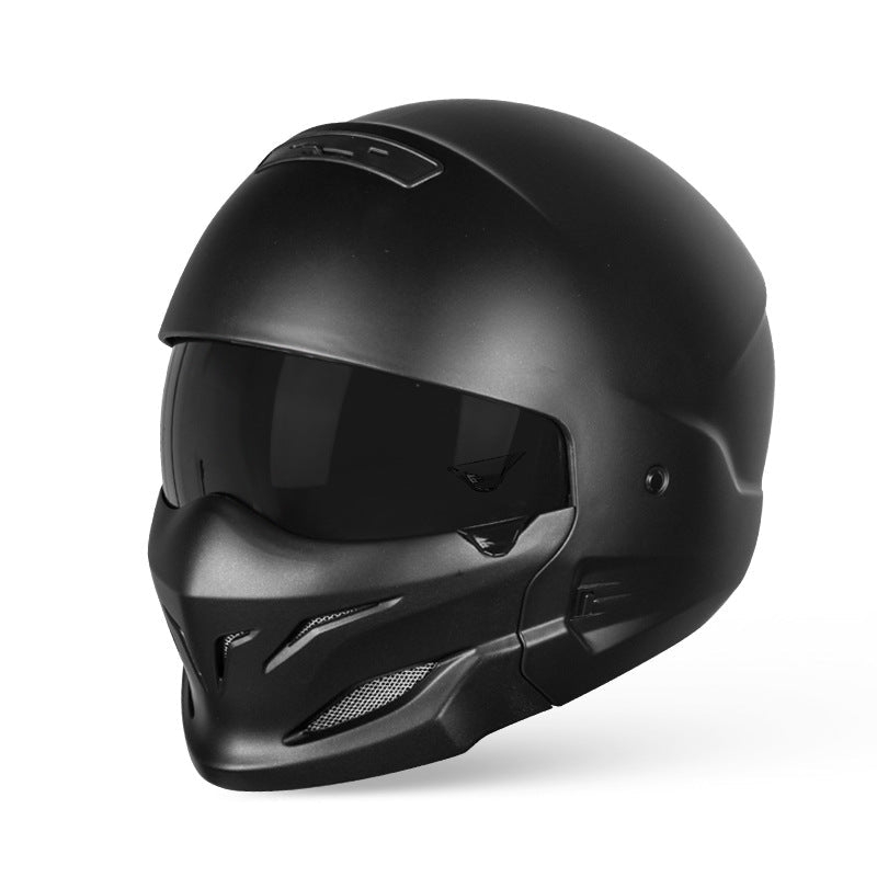 Scorpion Generation Helmet With Bluetooth, For Motorcycles, Electric Bikes, And Scooters Retro-style Riding Helmet - IVOIRART.COM