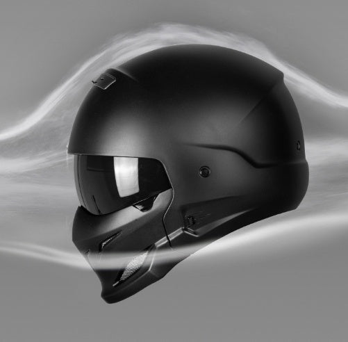 Scorpion Generation Helmet With Bluetooth, For Motorcycles, Electric Bikes, And Scooters Retro-style Riding Helmet - IVOIRART.COM