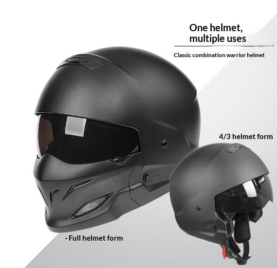 Scorpion Generation Helmet With Bluetooth, For Motorcycles, Electric Bikes, And Scooters Retro-style Riding Helmet - IVOIRART.COM