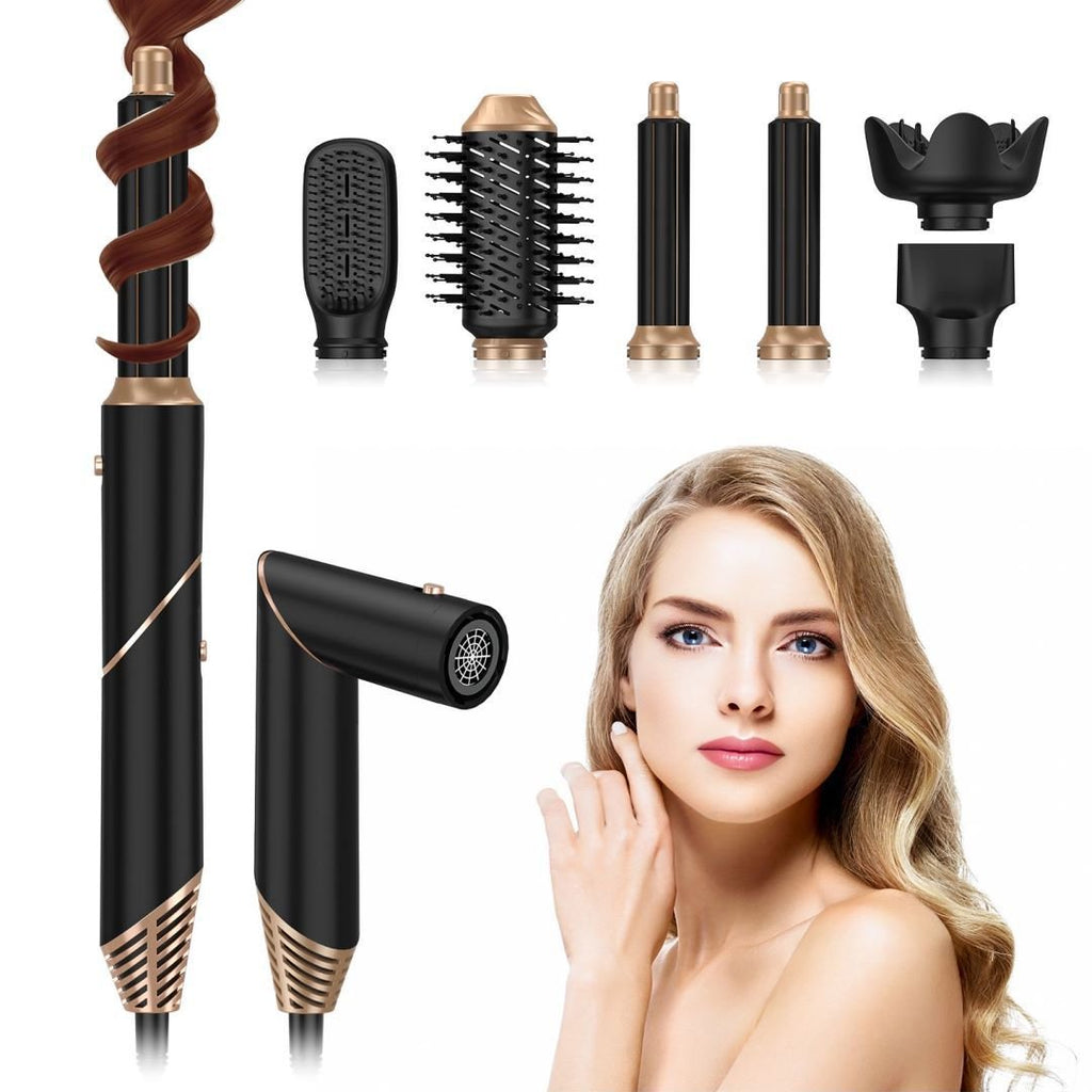 Sèche-cheveux Pliant Multifonction Six-en-un avec Aspiration Automatique - IVOIRART.COM