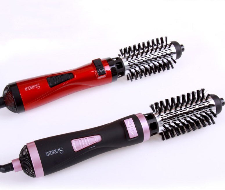 Sèche-Cheveux Professionnel Brosse Rotative 2-en-1 Fer à Friser Multifonction pour Coiffure - IVOIRART.COM