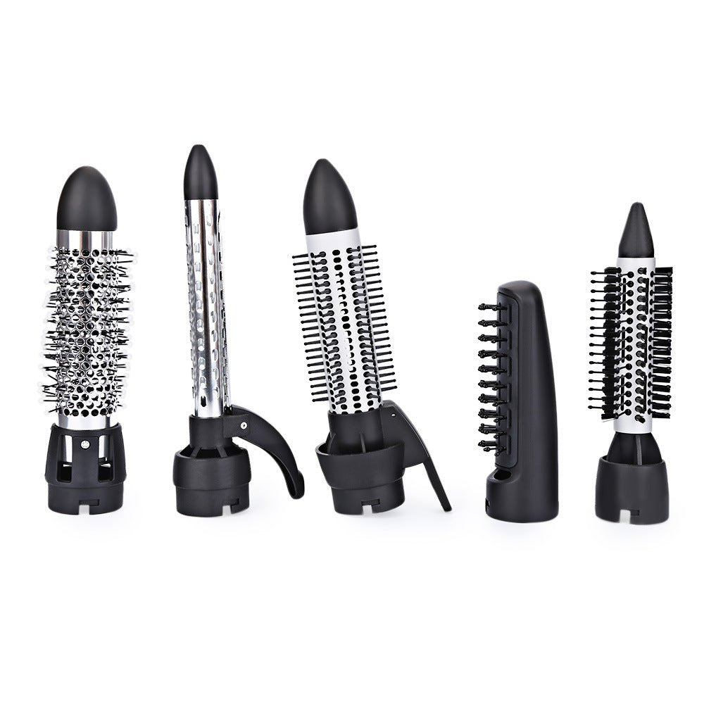 Sèche-cheveux sept en un pour la maison avec diffuseur, température chaude et froide - IVOIRART.COM