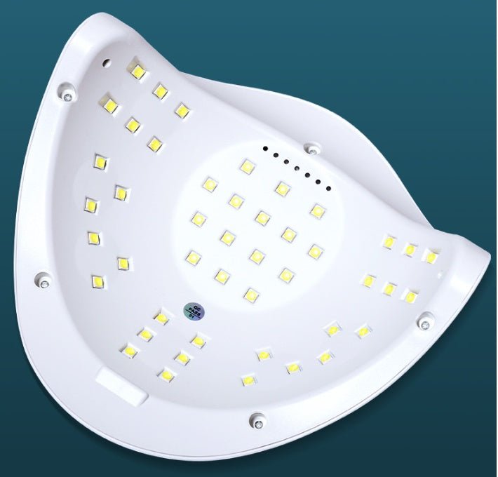 Sèche-ongles rapide avec vernis gel, lampe UV/LED 120W pour manucure parfaite - IVOIRART.COM