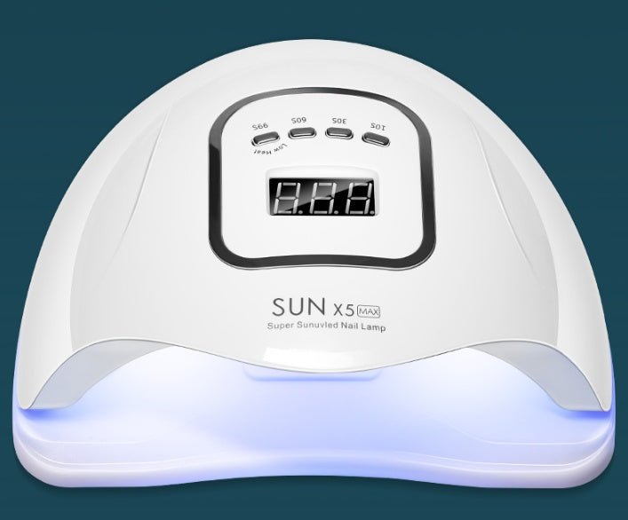 Sèche-ongles rapide avec vernis gel, lampe UV/LED 120W pour manucure parfaite - IVOIRART.COM