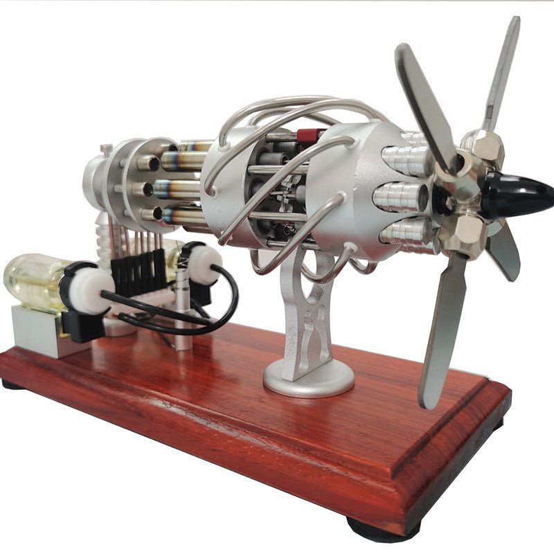 Self-circulating Magnetic Power Generator Stirling Mini Generator Model - IVOIRART.COM