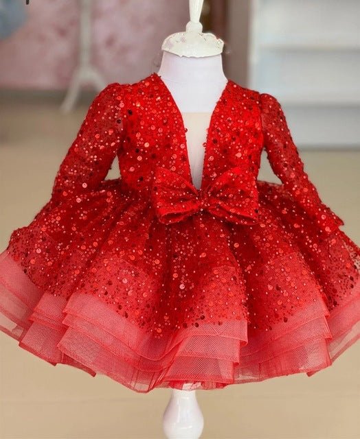 Sequin Girls' Poncho Skirt Full Dress - IVOIRART.COM