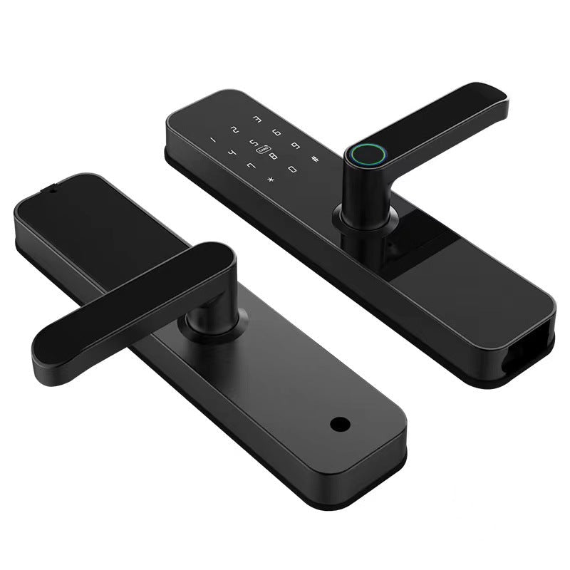 Serrure à Empreinte Digitale pour Porte en Bois avec Fonction Graffiti et Pass - IVOIRART.COM