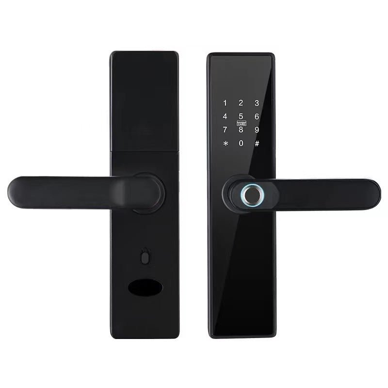 Serrure à Empreinte Digitale pour Porte en Bois avec Fonction Graffiti et Pass - IVOIRART.COM