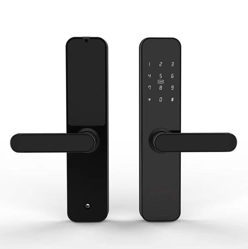 Serrure à Empreinte Digitale pour Porte en Bois avec Fonction Graffiti et Pass - IVOIRART.COM