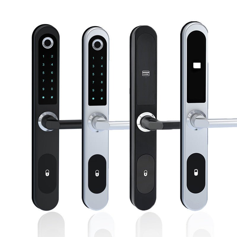 Serrure électronique à empreinte digitale avec mot de passe et détection carte - IVOIRART.COM
