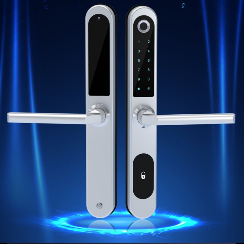 Serrure électronique à empreinte digitale avec mot de passe et détection carte - IVOIRART.COM
