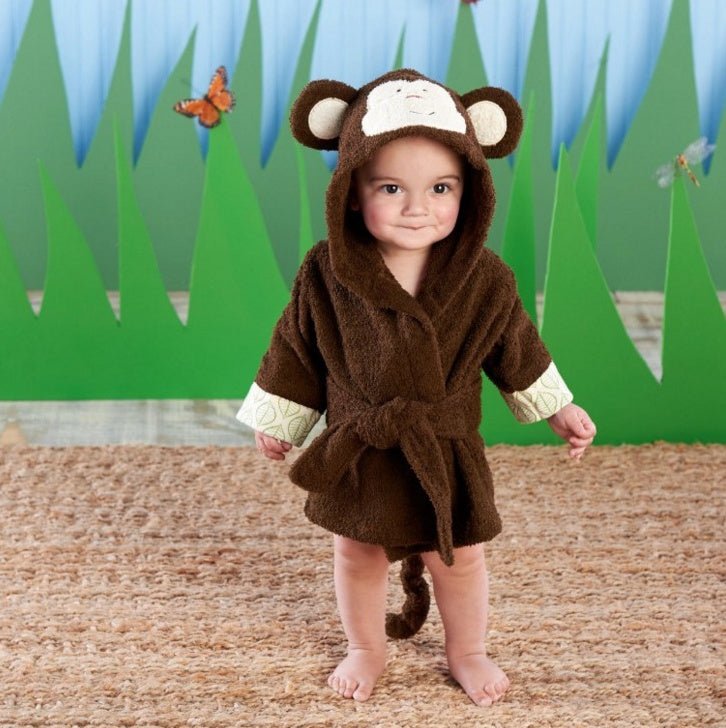 Serviettes de Bain Bébé à Modèle Mignon Animaux Cartoon avec Capuche Coton - IVOIRART.COM
