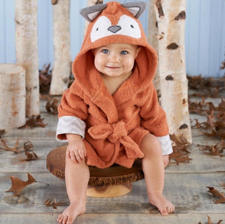 Serviettes de Bain Bébé à Modèle Mignon Animaux Cartoon avec Capuche Coton - IVOIRART.COM