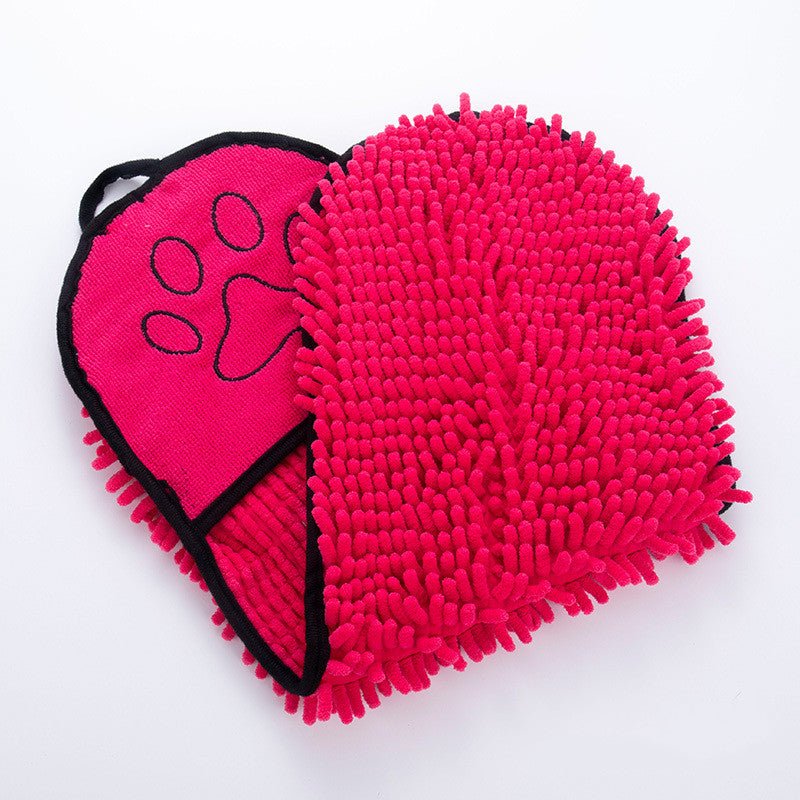 Serviettes ultra - absorbantes en microfibre pour chiens et chats - Peignoir de bain - IVOIRART.COM