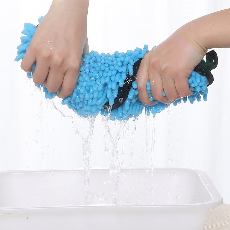 Serviettes ultra - absorbantes en microfibre pour chiens et chats - Peignoir de bain - IVOIRART.COM
