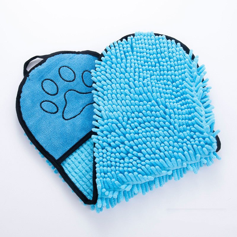 Serviettes ultra - absorbantes en microfibre pour chiens et chats - Peignoir de bain - IVOIRART.COM