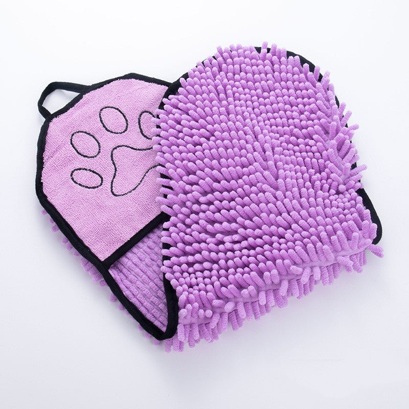 Serviettes ultra - absorbantes en microfibre pour chiens et chats - Peignoir de bain - IVOIRART.COM