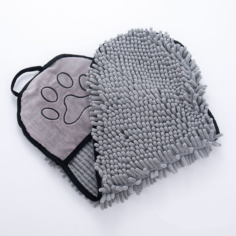 Serviettes ultra - absorbantes en microfibre pour chiens et chats - Peignoir de bain - IVOIRART.COM