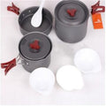 Set de cuisine de pique-nique complet avec casseroles et poêle pour camping - IVOIRART.COM