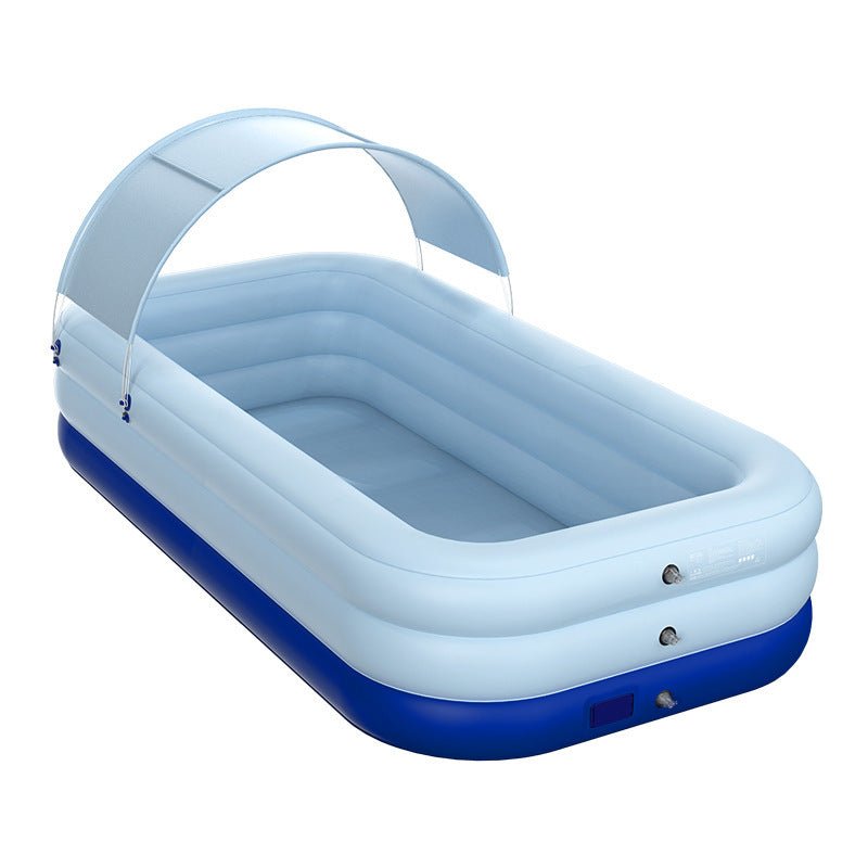 Shade Wireless Automatic Inflatable Swimming Pool - IVOIRART.COM