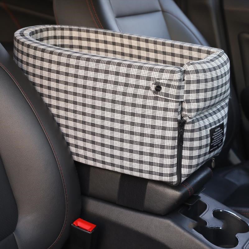 Siège Auto Portable Pour Animaux - Coffre Central Antidérapant Protection Sécurité - IVOIRART.COM