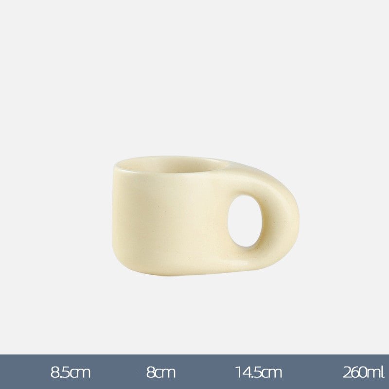 Simple Ceramic Mug Personalized Creative Trend - IVOIRART.COM