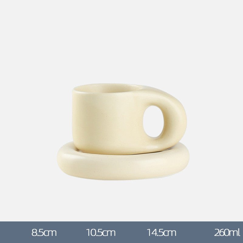 Simple Ceramic Mug Personalized Creative Trend - IVOIRART.COM