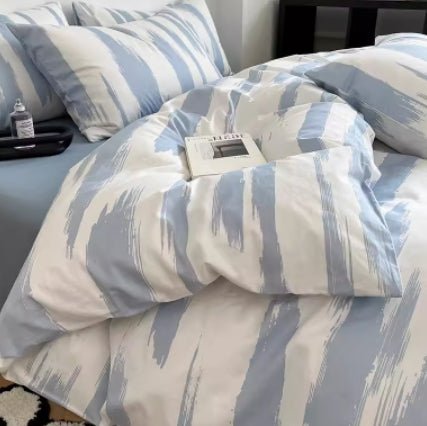 Simple Gradient Color Bed Four Sets Of Cotton Pure - IVOIRART.COM