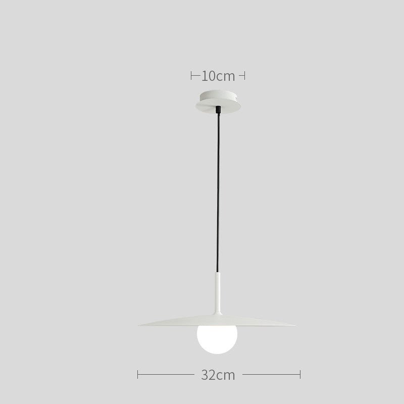 Simple Minimalist Dining Room Chandelier, Art Dining Table, Bar Counter, Straw Hat Lamp - IVOIRART.COM