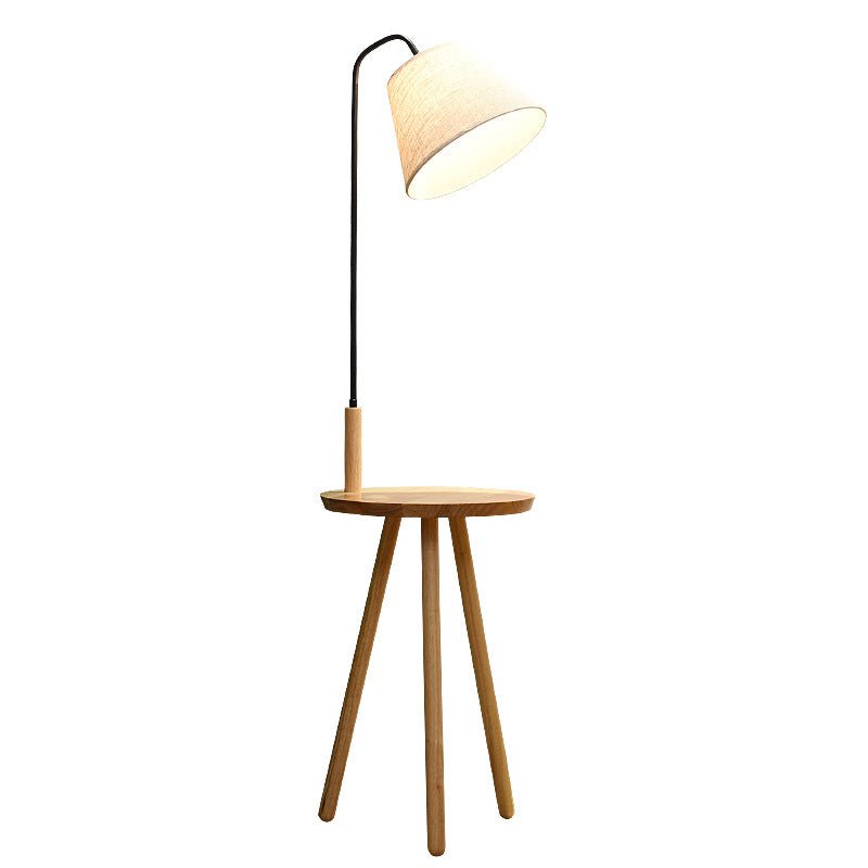 Simple Modern Floor Lamp Standing In Living Room - IVOIRART.COM