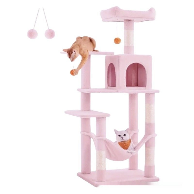 Sisal Cat Climbing Frame Scratching Pole - IVOIRART.COM