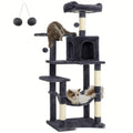 Sisal Cat Climbing Frame Scratching Pole - IVOIRART.COM