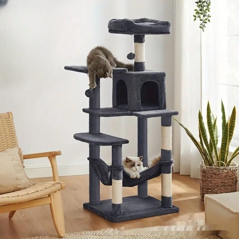 Sisal Cat Climbing Frame Scratching Pole - IVOIRART.COM