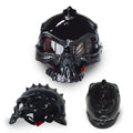 Skull Helmet Double-sided Change Wear Personality Art Helmet - IVOIRART.COM