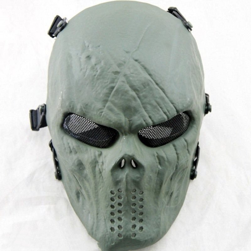 Skull Mask Tactics Outdoor Full Face Mask Field Shield Mask - IVOIRART.COM