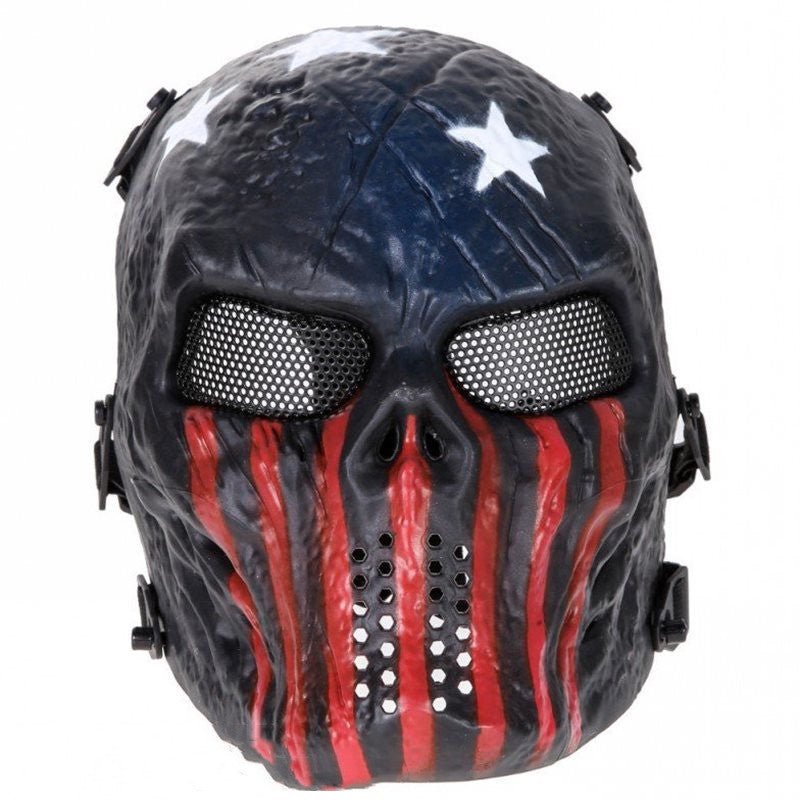 Skull Mask Tactics Outdoor Full Face Mask Field Shield Mask - IVOIRART.COM