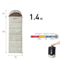 Sleeping Bag Mummy Outdoor Camping Thickened In Winter - IVOIRART.COM