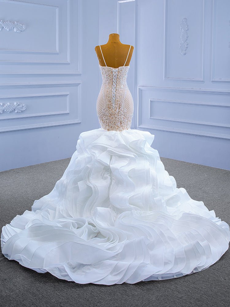Slim Fishtail Toast Host's Performance Dress - IVOIRART.COM
