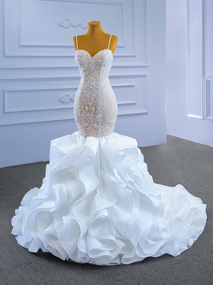 Slim Fishtail Toast Host's Performance Dress - IVOIRART.COM