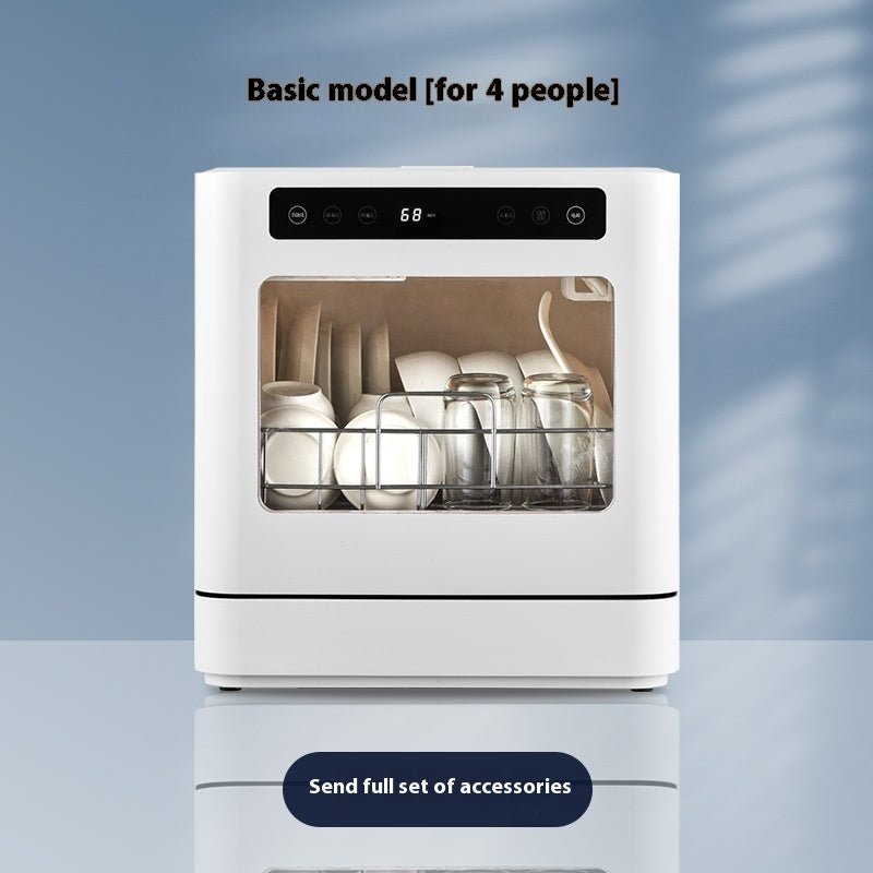 Small Desktop Household Installation-free Automatic Dishwasher - IVOIRART.COM