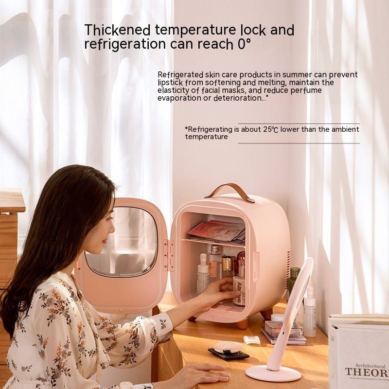 Small Dormitory Beauty Refrigerator Vehicle-mounted Home Use Cosmetics - IVOIRART.COM