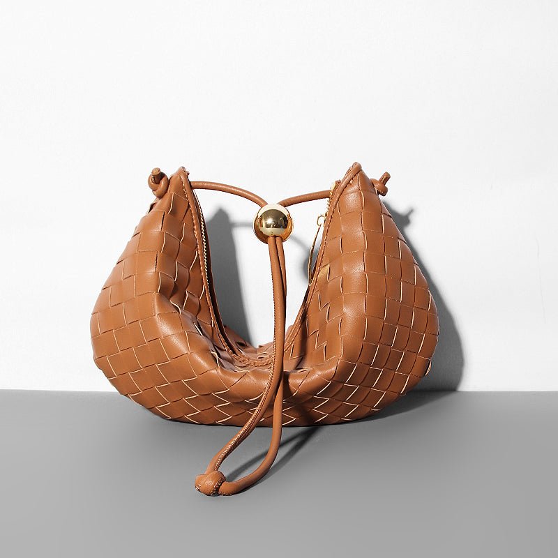 Small Golden Ball Woven Handbag Summer - IVOIRART.COM