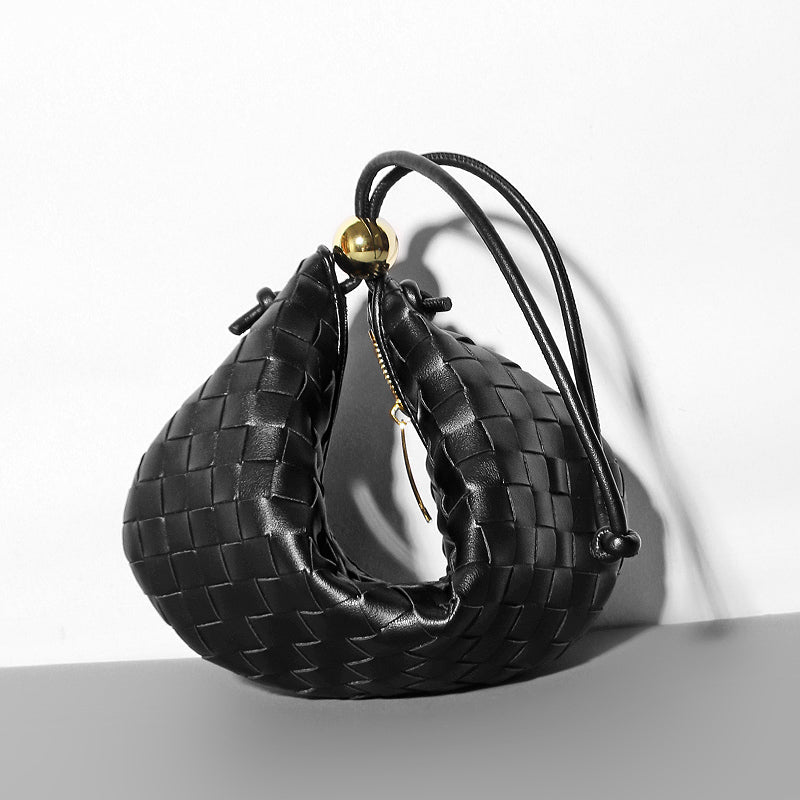Small Golden Ball Woven Handbag Summer - IVOIRART.COM