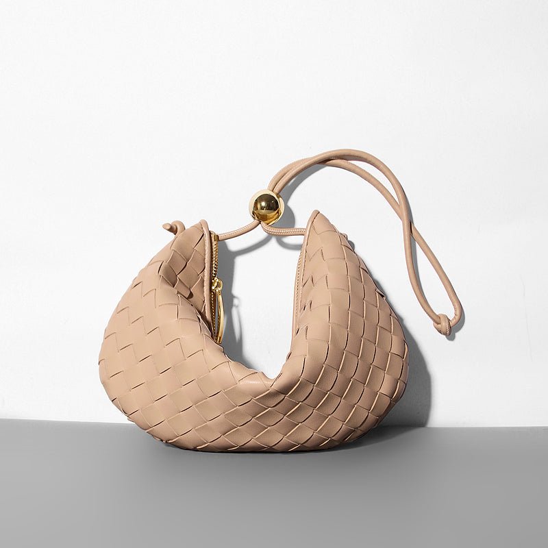 Small Golden Ball Woven Handbag Summer - IVOIRART.COM