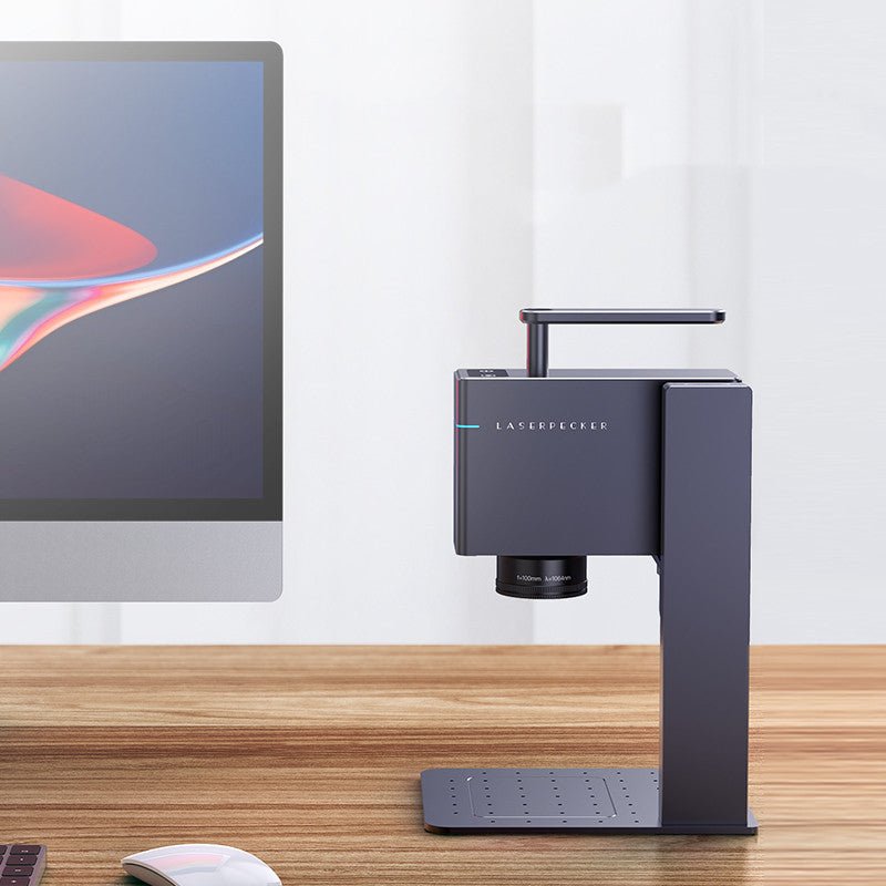 Small Portable Automatic Laser Marking And Engraving Machine - IVOIRART.COM