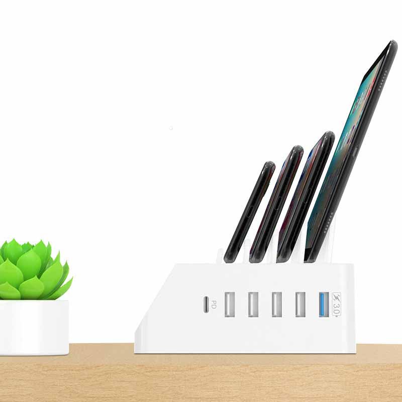 Smart Display Mobile Phone Charger Bracket - IVOIRART.COM