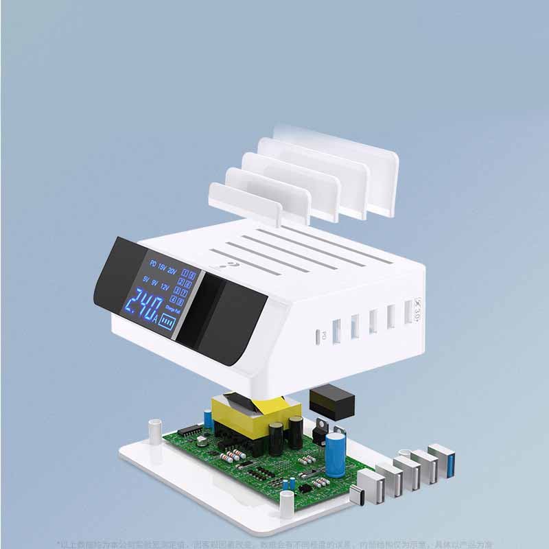 Smart Display Mobile Phone Charger Bracket - IVOIRART.COM