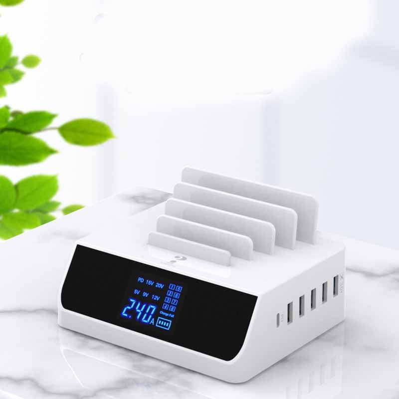 Smart Display Mobile Phone Charger Bracket - IVOIRART.COM